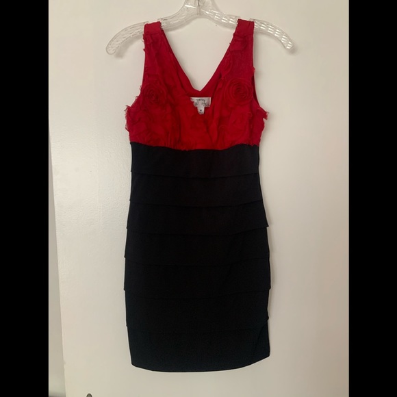 Beautiful Sweet Storm fitted dress size M - Picture 1 of 3